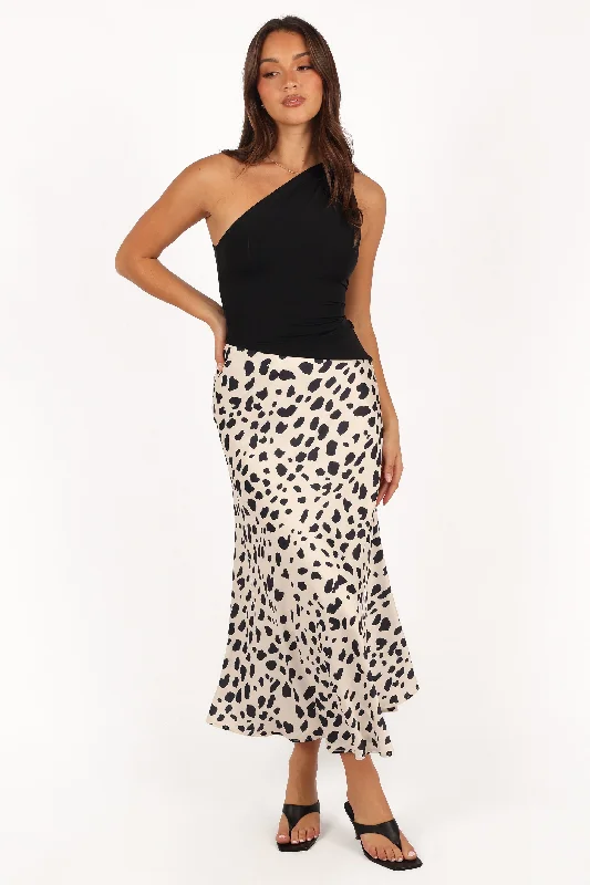 Save More Than Ever!Eliza Midi Skirt - Animal