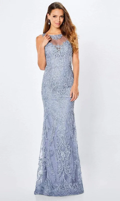 Unbeatable Prices!Montage by Mon Cheri - 221971 Jewel Neck Embroidered Sheath Gown Unbeatable Prices!Montage by Mon Cheri - 221971 Jewel Neck Embroidered Sheath Gown