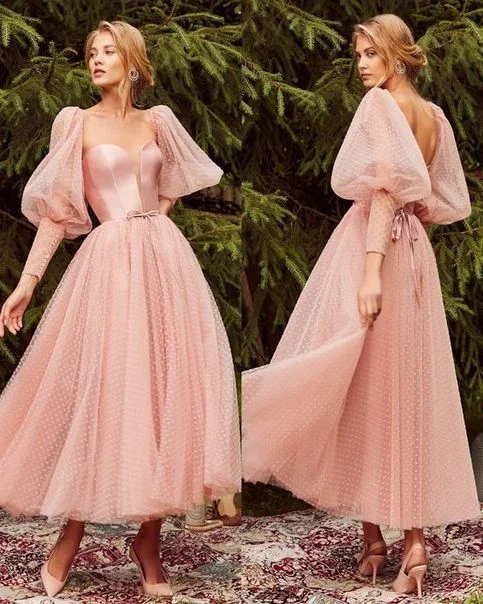 Time to Save Big!Princess A-Line Sweetheart Backless Pink Tulle Ankle length Prom Dresses cg21555 Time to Save Big!Princess A-Line Sweetheart Backless Pink Tulle Ankle length Prom Dresses cg21555