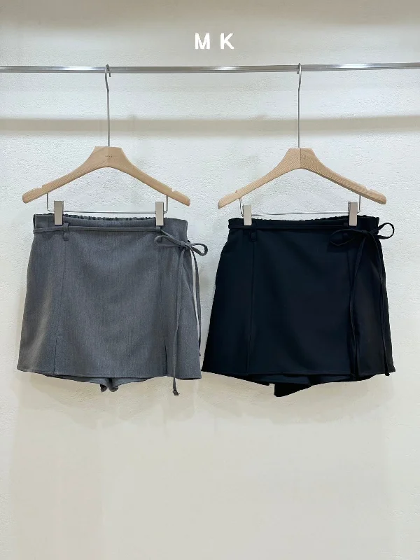 Shop Today, Save Tomorrow!Ribbon Tied Skirt Shorts