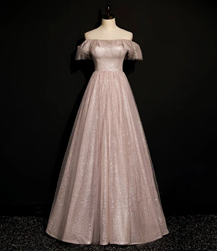 Limited Edition, Limited Price!SHINY TULLE SEQUINS LONG A LINE PROM DRESS EVENING DRESS    cg21557