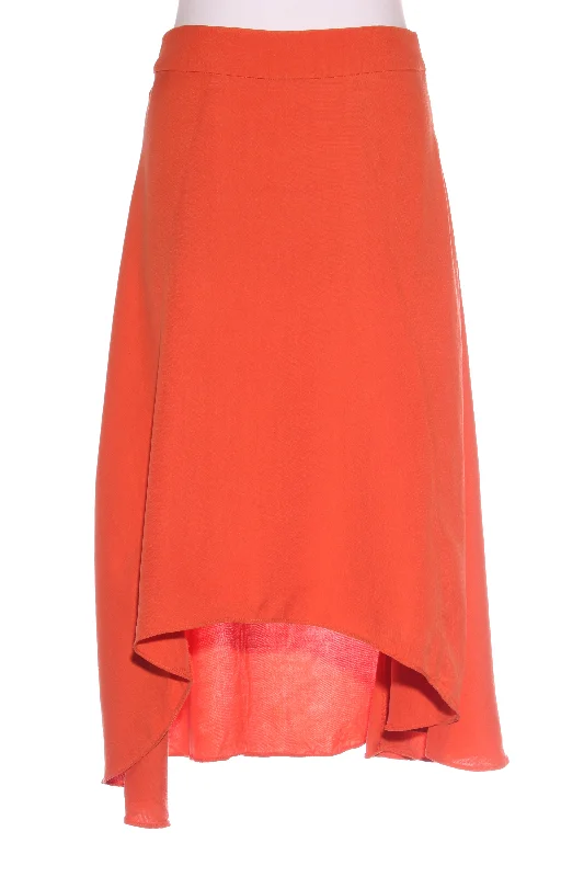 Hurry, Sale Ends Soon!VEROKINA MAINE (AU) Orange asymmetric skirt! 8