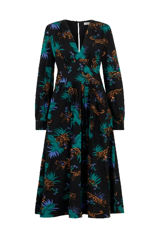 Your Dream Deal is Here!Amara Midnight Leopard Dress