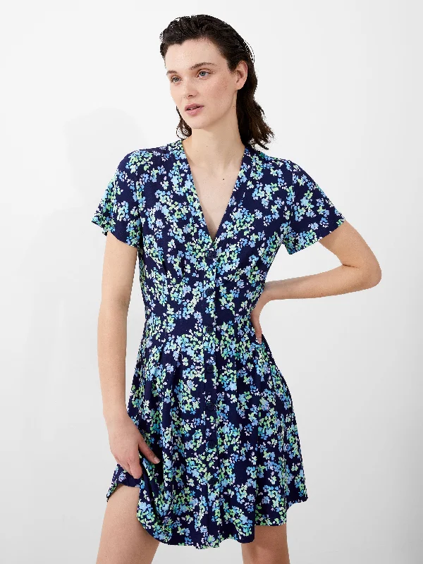 Limited Stock Available!Benedetta Meadow V-Neck Dress