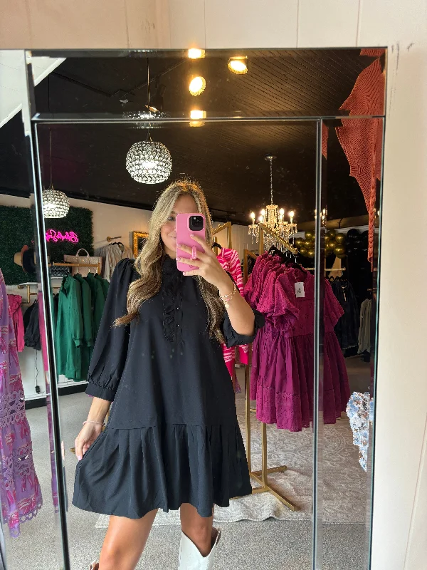 Shop Now and Save!Black Autumn Dress