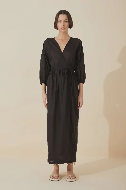 Snag the Best Prices Now!Black Organic Cotton Dress