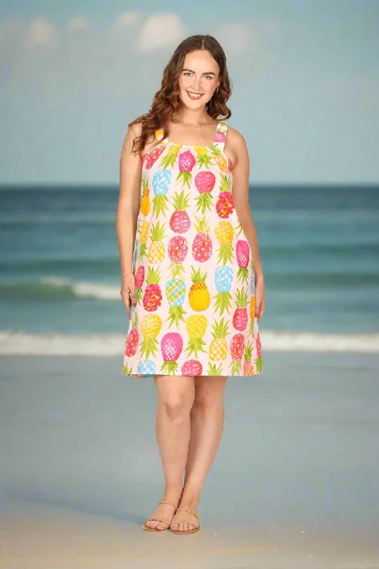 Enjoy Huge Discounts Now!Clara Short Dress in Tropical Sunrise