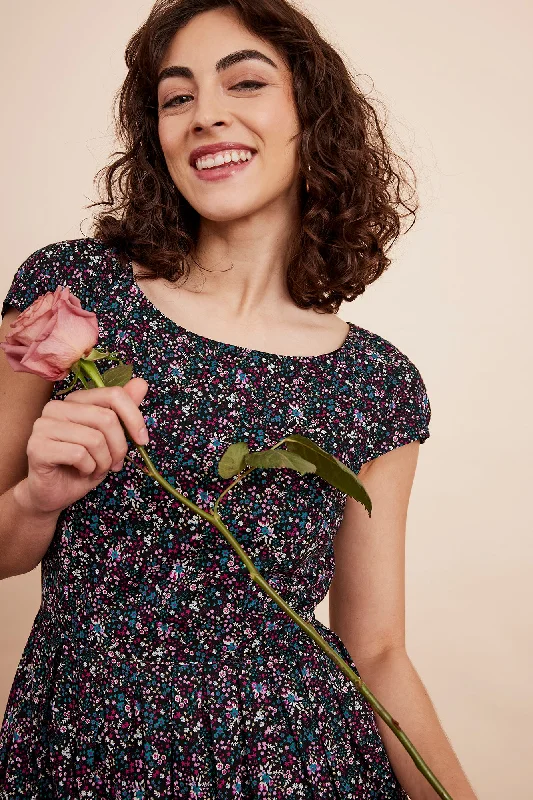 Exclusive Deals Just for You!Claudia Midnight Ditsy Dress
