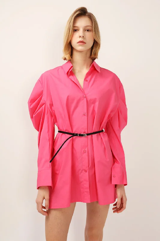 Mega Sale Happening Now!Erin Ruched Puff Sleeve Dress