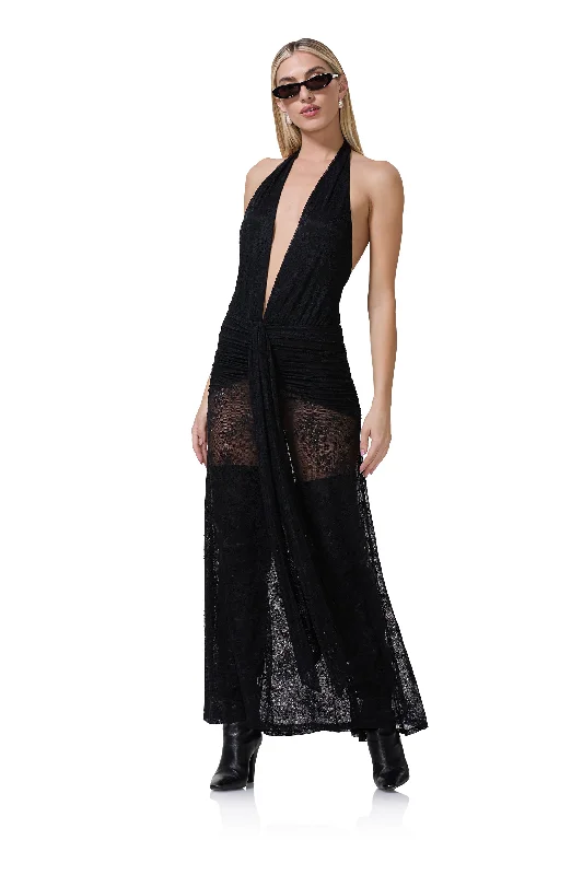 Your Exclusive Offer Awaits!Heidi Lace Dress - Noir