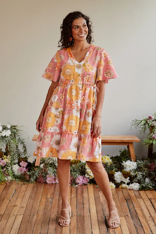 The Best Offers Are Here!Iris Linen Short Dress in Vienna