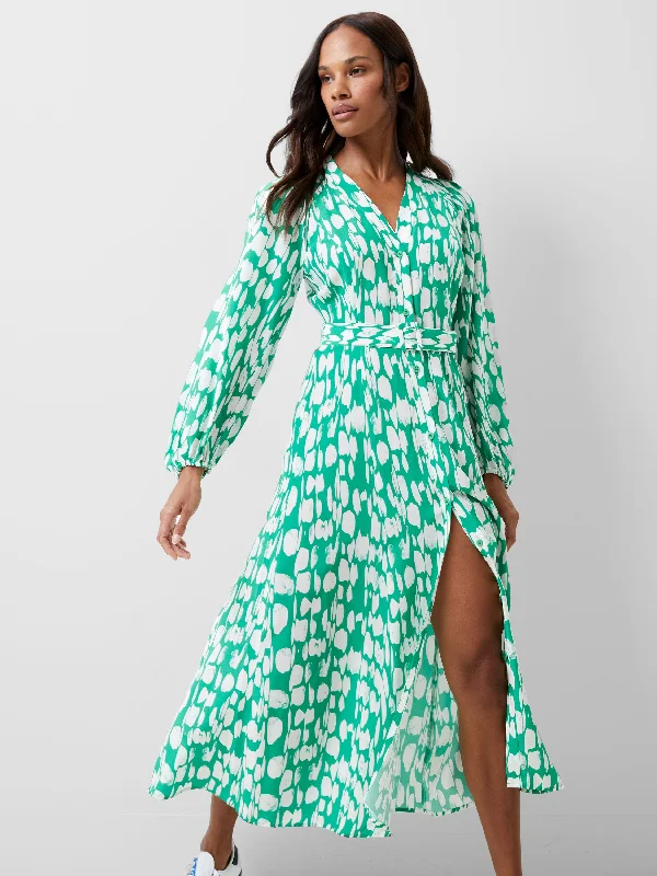 Shop Now and Save!Islanna Crepe Belted Dress