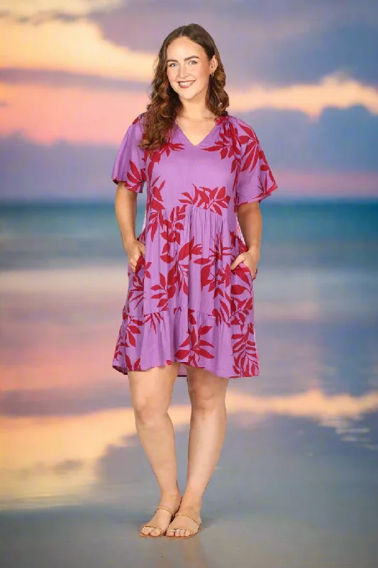 Your Favorite Sale is Back!Ismay Short Dress in Fuchsia Fever