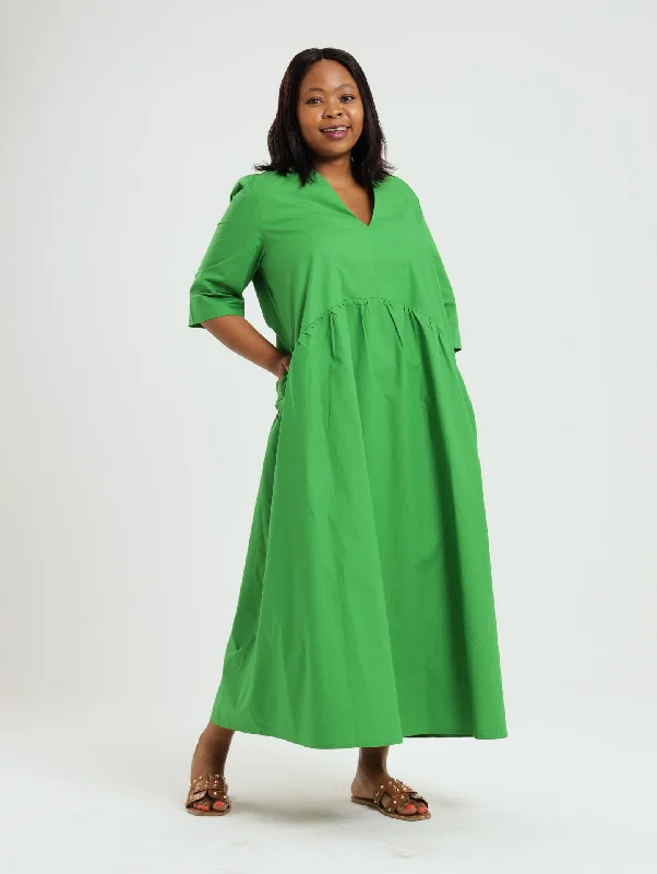 Time to Save Big!Lala Dress: Green