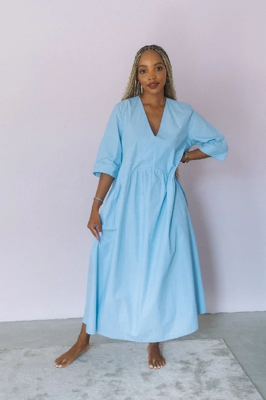 Every Deal is a Steal!Lala Dress- Chambray