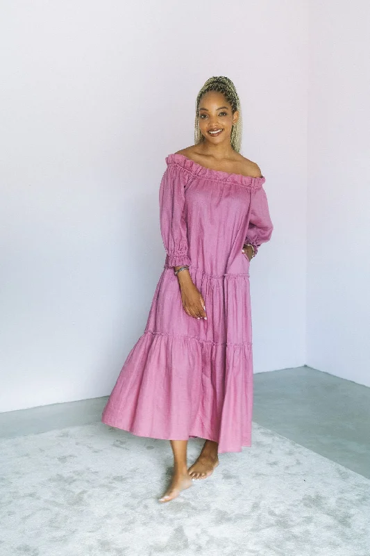 Biggest Sale of the Season!Marula Dress- Mauve