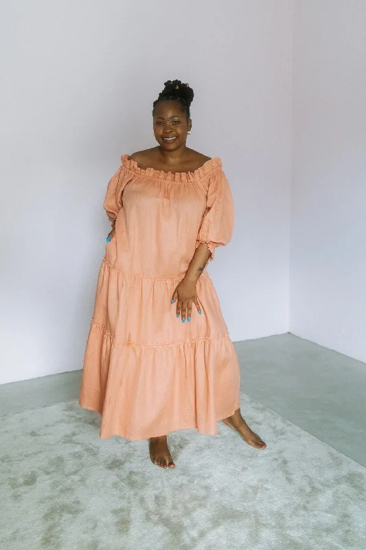 Special Discounts Inside!Marula Dress- Peach