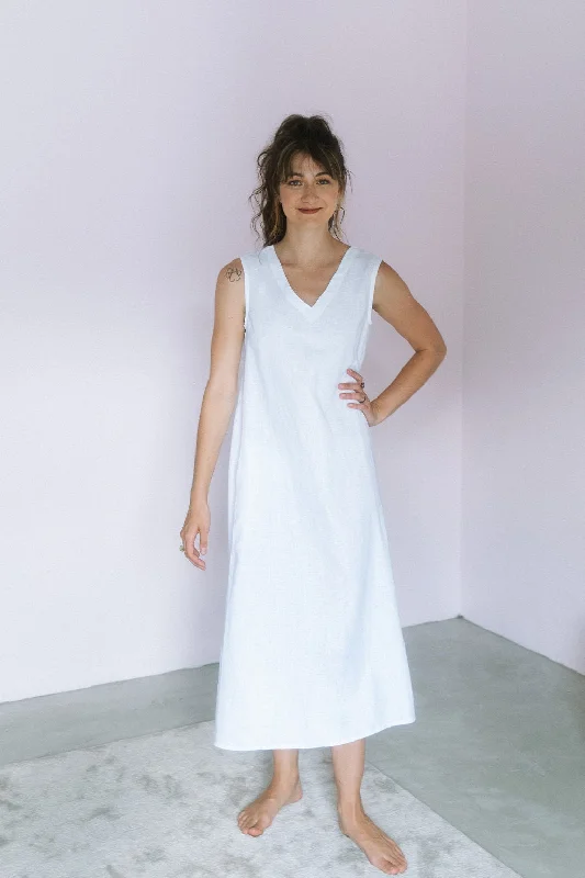 Shop Today, Save Tomorrow!Peony Dress- White