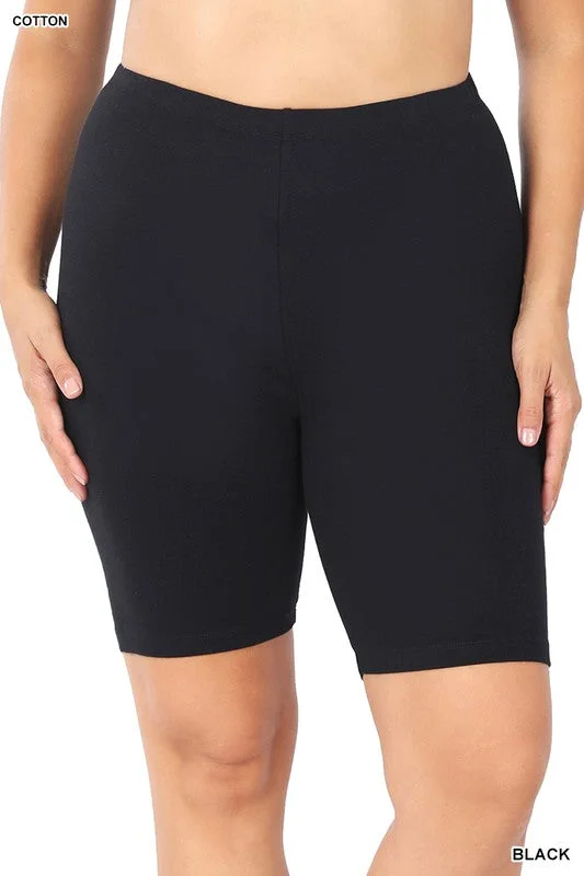 Best Price of the Season!PLUS PREMIUM COTTON BIKER SHORTS