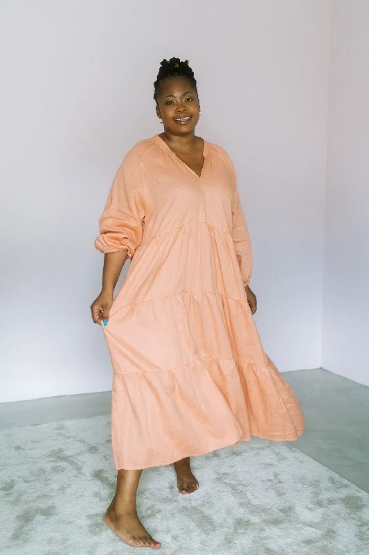 Grab Yours Before It’s Too Late!Poppy Dress- Peach
