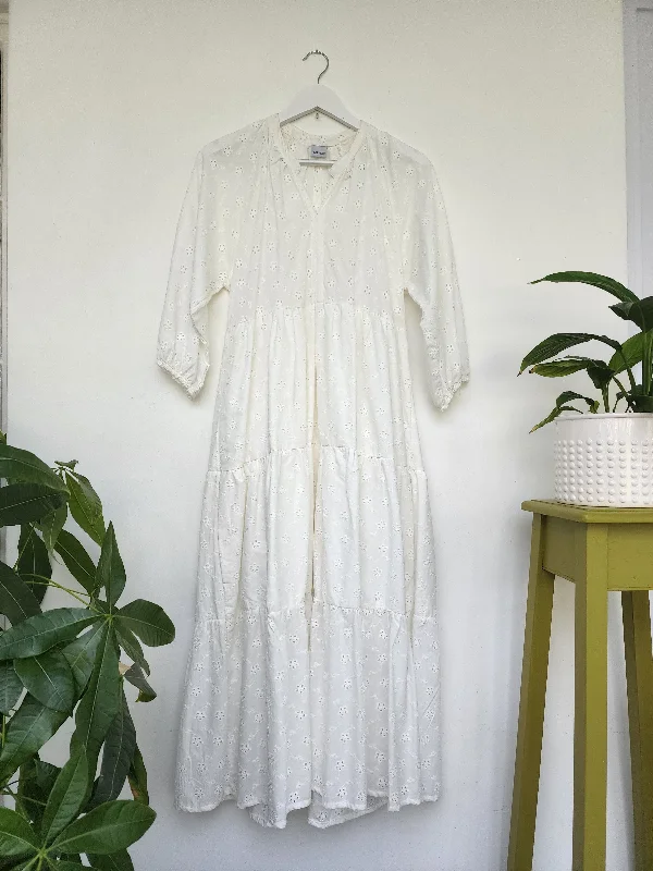 Best Price of the Season!Poppy Dress-White