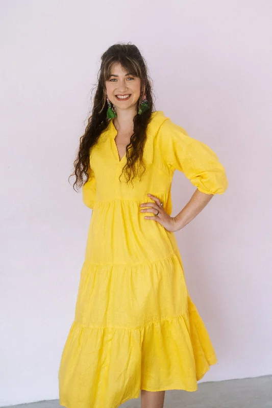 Your Wallet Will Thank You!Poppy Dress- Yellow