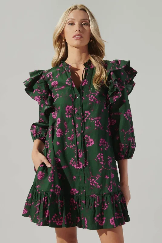 Don't Miss Out!Ruffle Drop Waist Dress