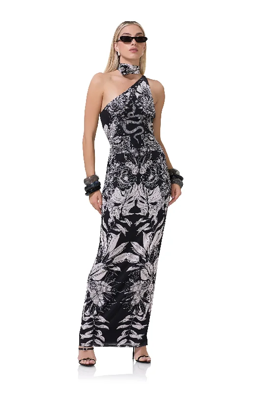 Act Fast – Limited Time Savings!Savoy Dress - Tonal Botanical