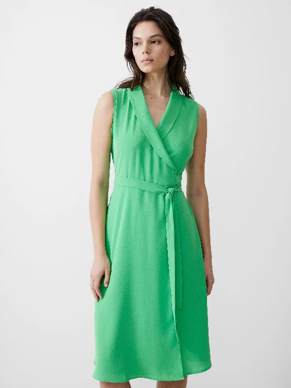 More Discounts, More Joy!Sleeveless Shawl Dress