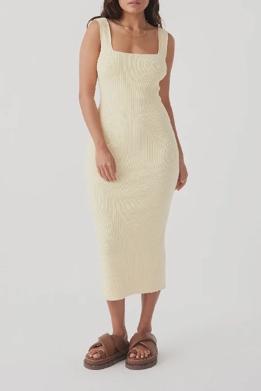 Shop More, Spend Less!Tully Dress - Butter