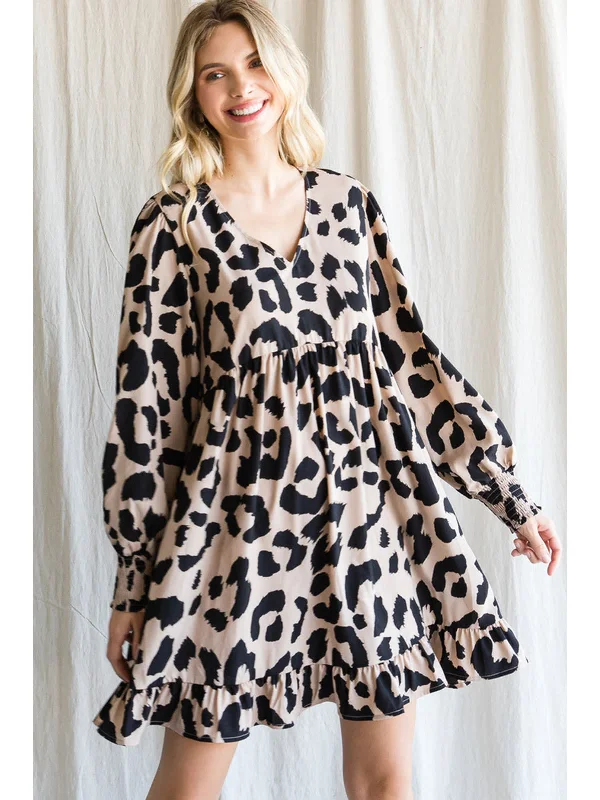 Mega Sale Happening Now!Wild About You Leopard Print Dress