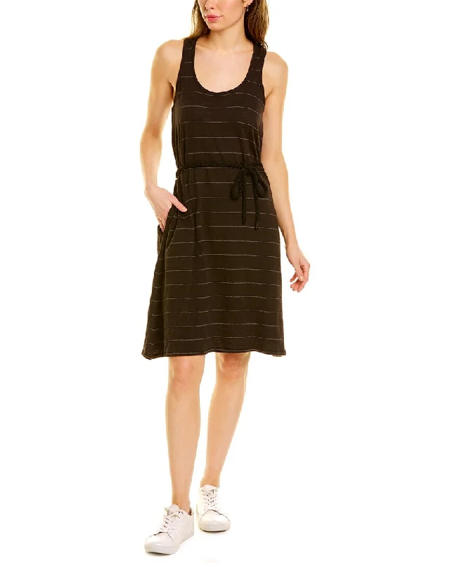 Find the Best Deals Here!ATM Slub Jersey Striped Tank Dress