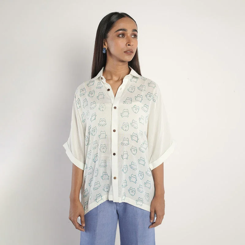 Save More Than Ever!Bamboo Button Down Shirt for Men & Women | Mint