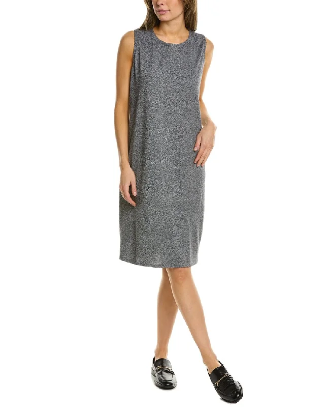 Savings You Can’t Ignore!EILEEN FISHER Melange Crewneck Tank Dress