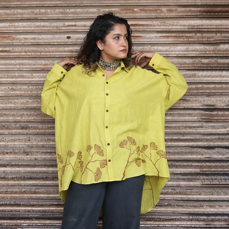 Shop Early, Save Big!Organic Cotton Shirt for Men & Women | Block Printed | Full Sleeves | Forest Green Shop Early, Save Big!Organic Cotton Shirt for Men & Women | Block Printed | Full Sleeves | Forest Green