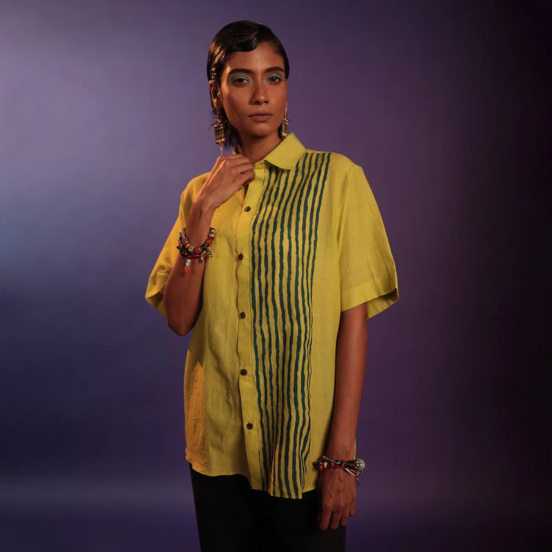 Unbeatable Prices!Organic Cotton Shirt for Men & Women | Half Sleeves | Regular Fit | Moss Green Unbeatable Prices!Organic Cotton Shirt for Men & Women | Half Sleeves | Regular Fit | Moss Green