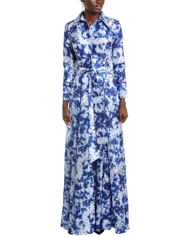 Your Wallet Will Thank You!Rene Ruiz Floral Print Shirt Gown