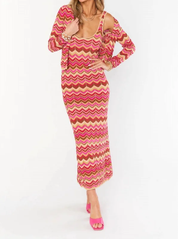 Limited Deals, Unlimited Savings!Tala Tank Maxi In Horizon Stripe Knit