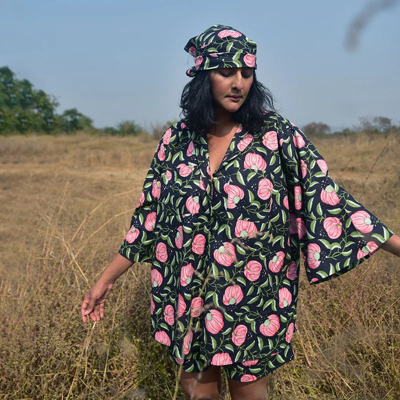 Crazy Discounts Inside!Cotton Oversized Shirt | Handblock Printed | Multicolour