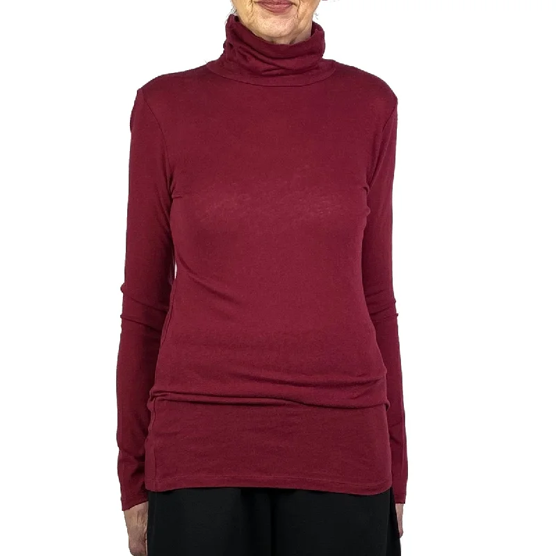 Save More Than Ever!COTTON/CASHMERE TURTLENECK T-SHIRT