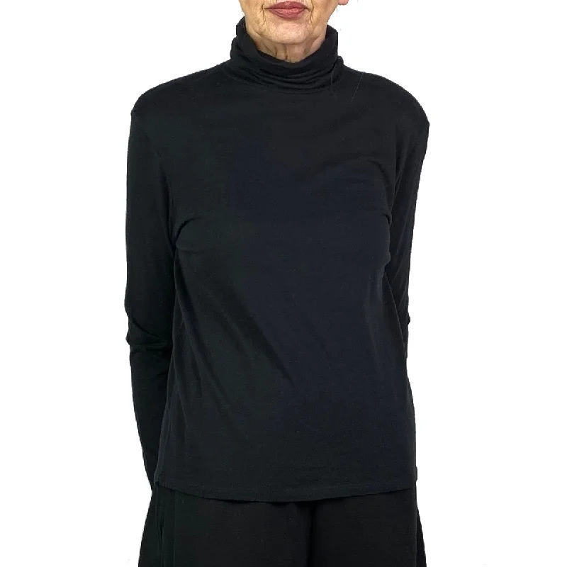 Huge Price Cuts Await!COTTON/CASHMERE BOXY TURTLENECK T-SHIRT