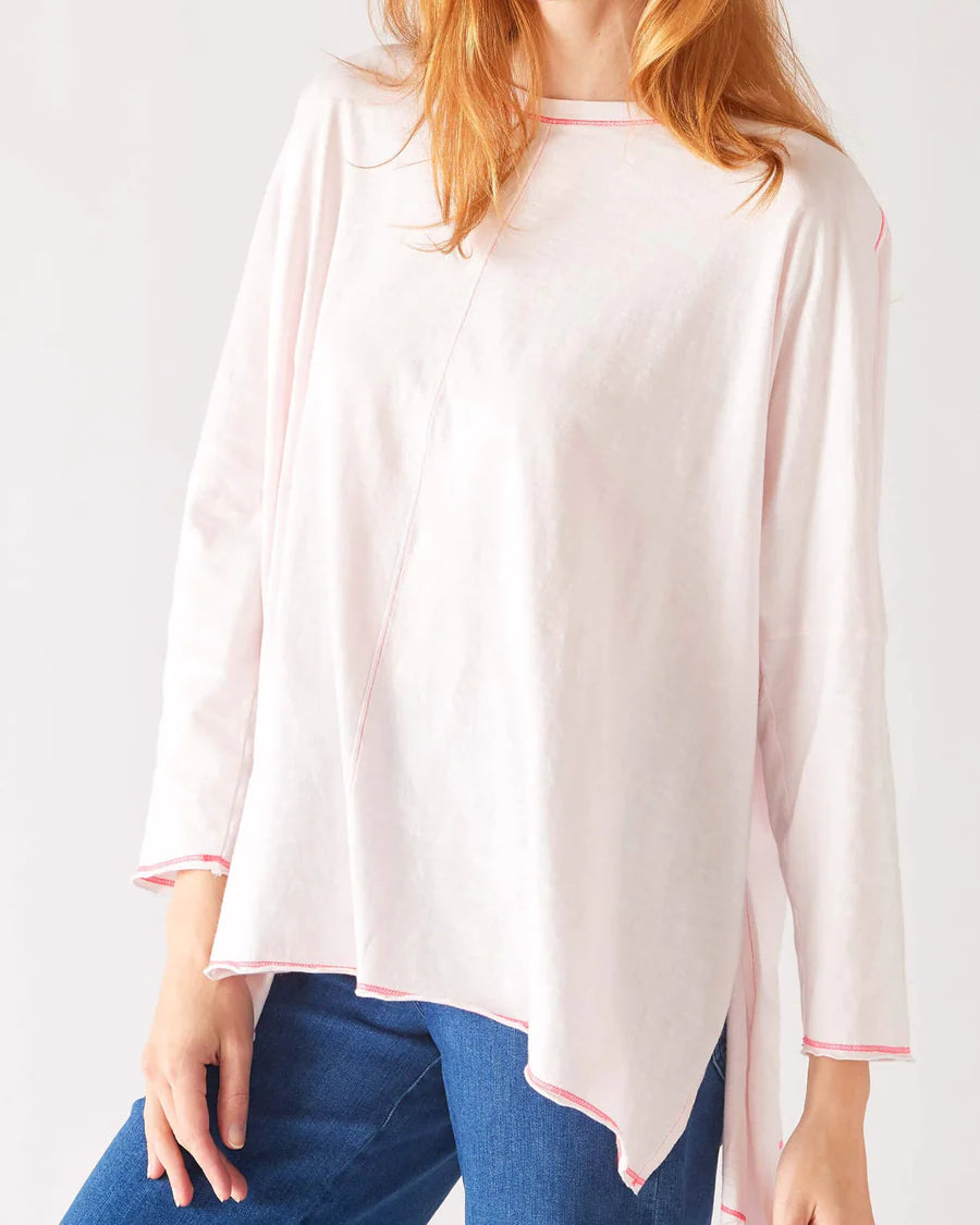 New Discounts Just Dropped!Catalina Slub Tee - Strawberry Smoothie Stitches (One Size)