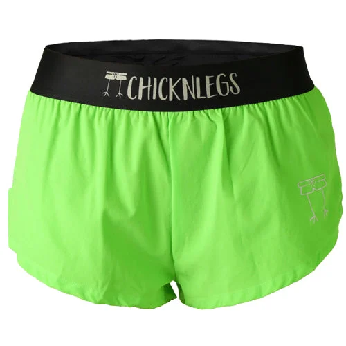 The Sale You’ve Been Waiting For!Women's Neon Green 1.5" Split Shorts
