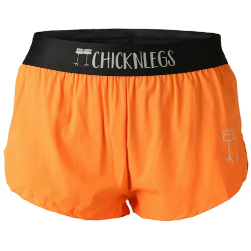 Buy More, Save More!Women's Neon orange 1.5" Split Shorts