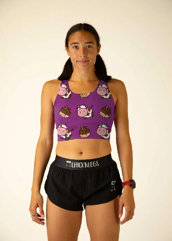 Exclusive Savings This Week!Choccy Cows PWR Crop Top
