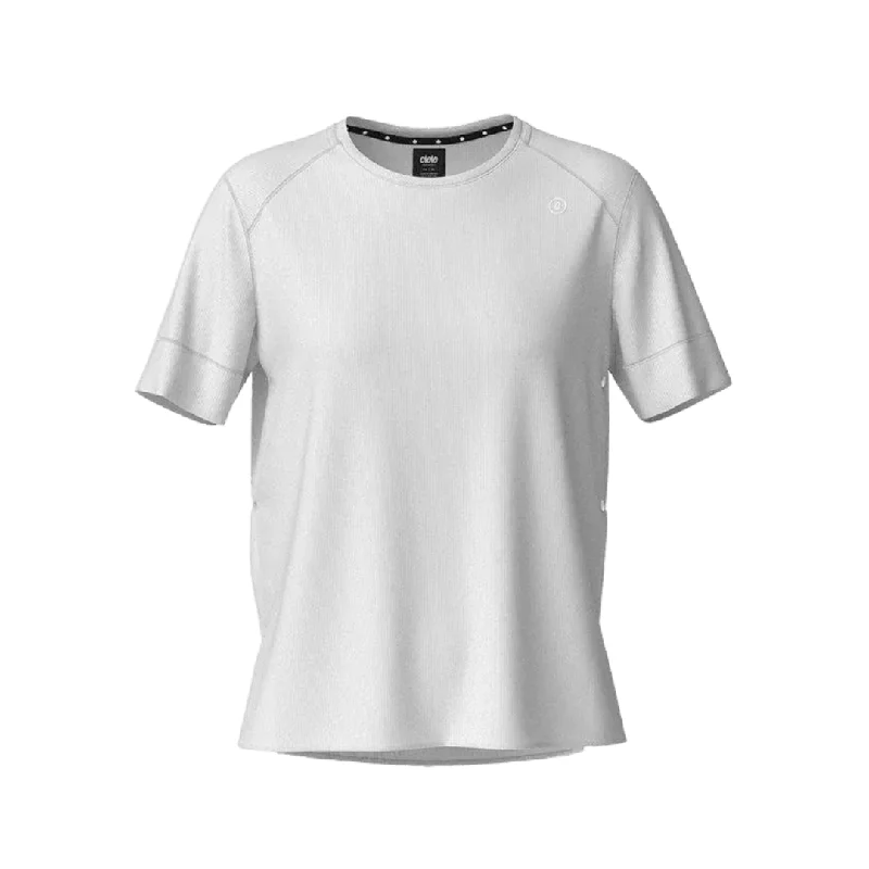 Stock Up and Save!Ciele Women's FSTTShirt Distance Nirvana (White)