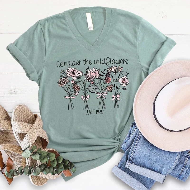 Time to Save Big!Consider the Wildflowers V-Neck