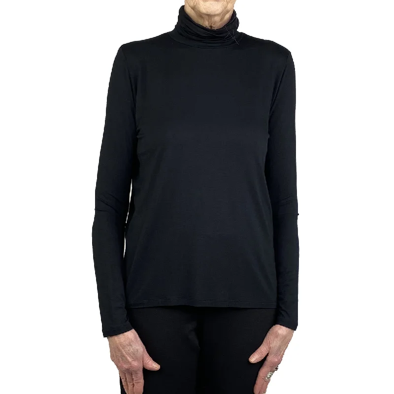 Save More with Every Purchase!SOFT TOUCH BACK PLEAT TURTLENECK T-SHIRT