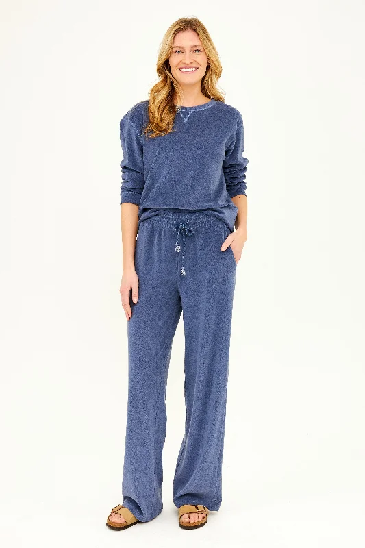 One Click Away from Big Savings!Terry Resort Pant - Vintage Indigo