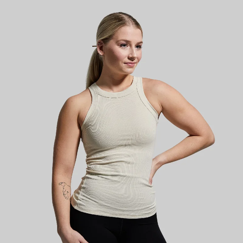 Buy One, Get One Free!Day to Day Ribbed Tank (Oatmeal)